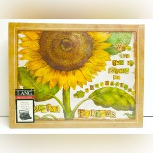 LANG 500 Piece Puzzle 18”H X 24” W Easel Style Pop-up Cover